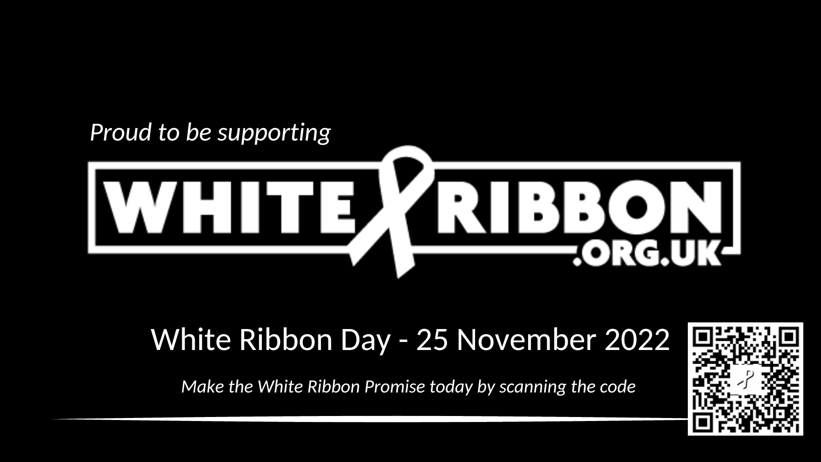 White Ribbon Day 2022