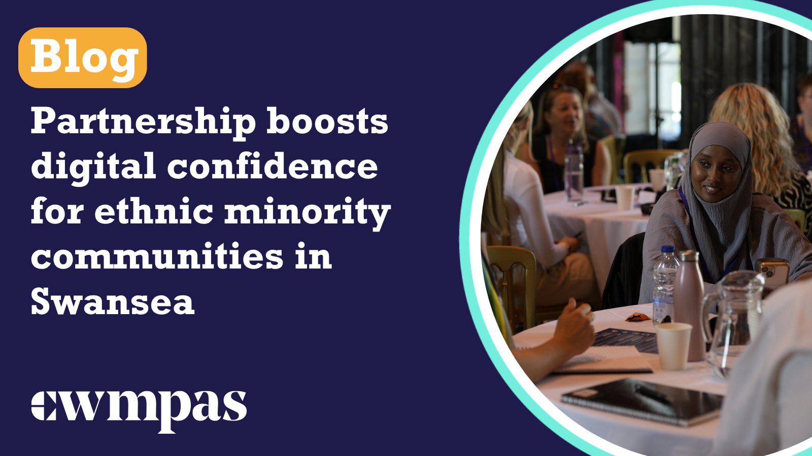 Partnership boosts digital confidence for ethnic minority communities in Swansea